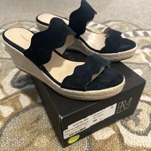 Womens PELLE MODA Wedge Espadrille‎ Sandas Size 8 EUC
